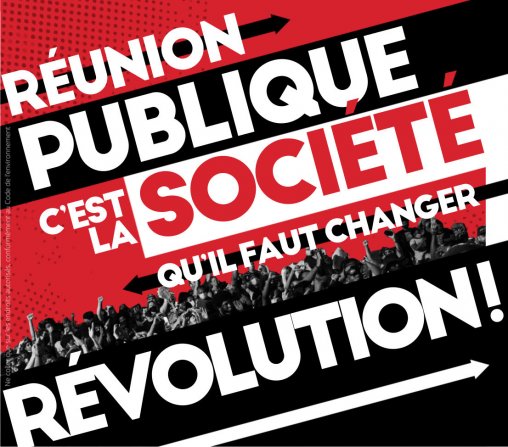 Samedi 2 avril : « Ce n’est pas le président, c’est la société qu’il faut changer. Révolution ! »