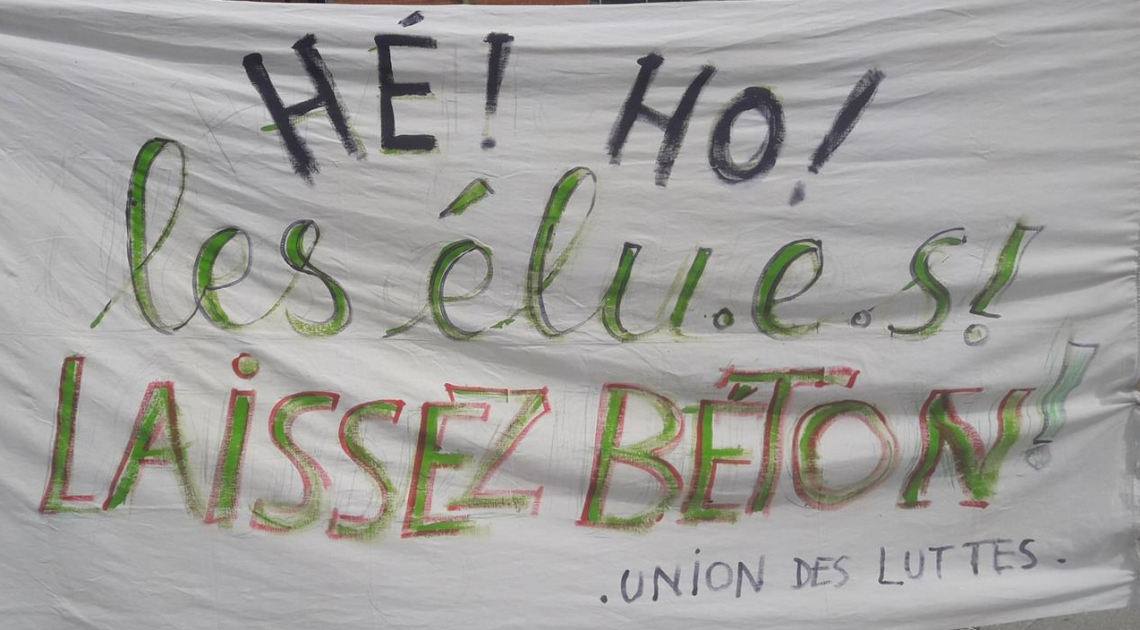 Élu·es d’Occitanie, laissez béton !