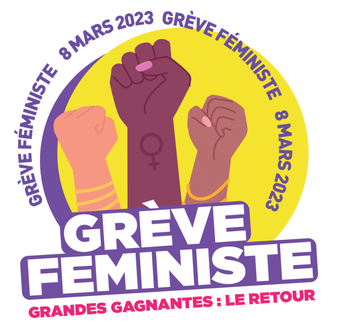 8 mars Grève Féministe ! Grandes gagnantes : le retour.