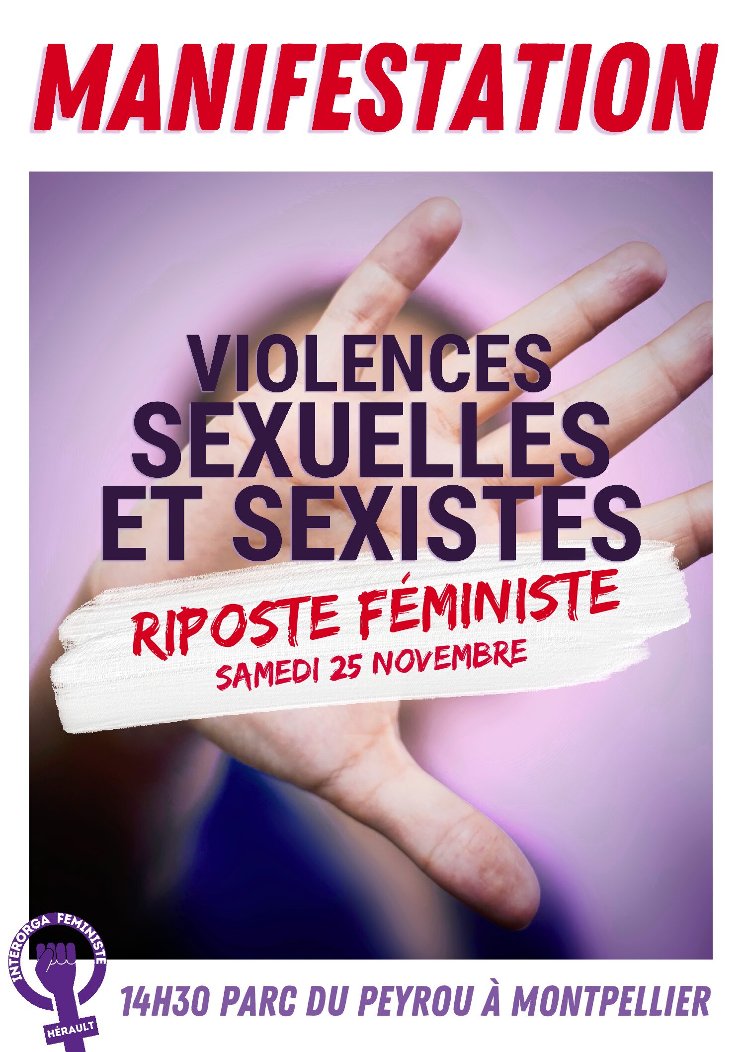 Contre les violences sexuelles et sexistes : Manifestation à Montpellier le 25 novembre