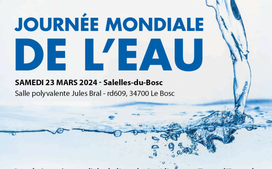 Journée mondiale de l’eau le 23 mars